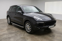 Porsche Cayenne 2010-2017 Praguri Laterale Maydos V1 (2 buc, Aluminiu si Otel Inoxidabil) foto 1