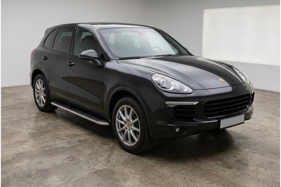 Porsche Cayenne 2010-2017 Praguri Laterale Maydos V1 (2 buc, Aluminiu si Otel Inoxidabil) Image