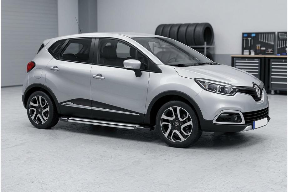 Renault Captur 2013-2019 Praguri Laterale Rainbow (2 buc, Aluminiu) Image