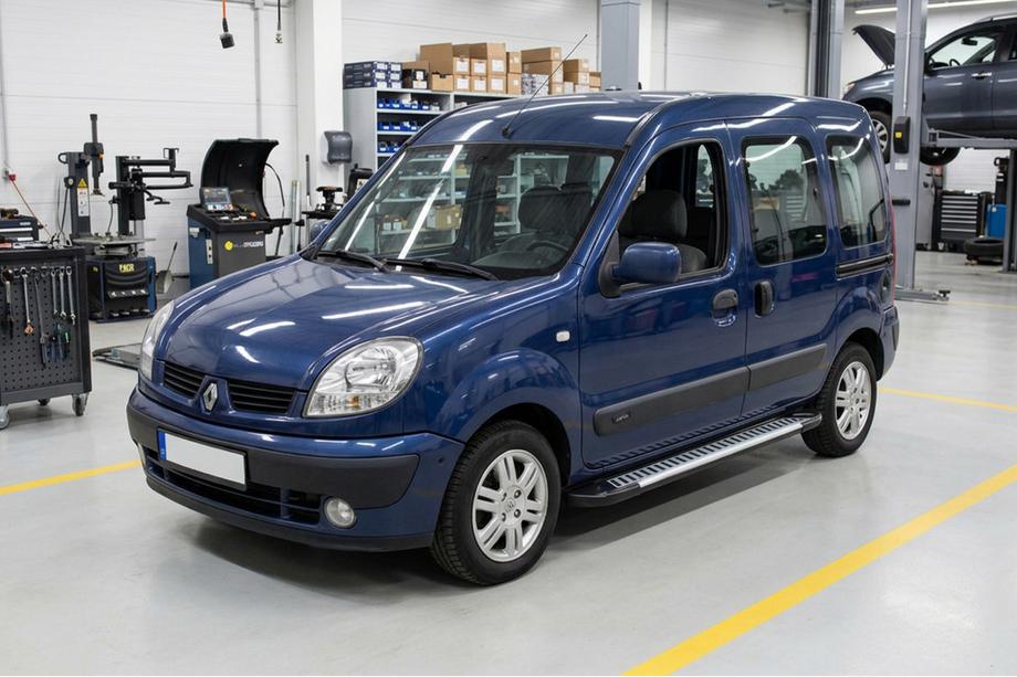 Renault Kangoo 1998-2008 Praguri Laterale Line (2 buc, Aluminiu) Image