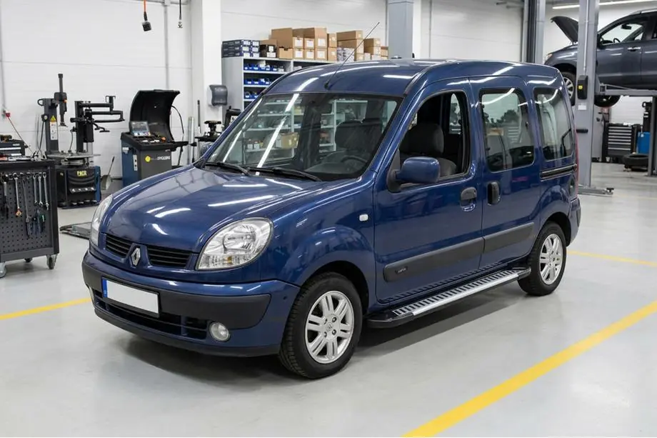 Renault Kangoo 1998-2008 Praguri Laterale Line (2 buc, Aluminiu) Image