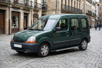 Renault Kangoo 1998-2008 Praguri Laterale Duru (2 buc, Aluminiu) foto 1