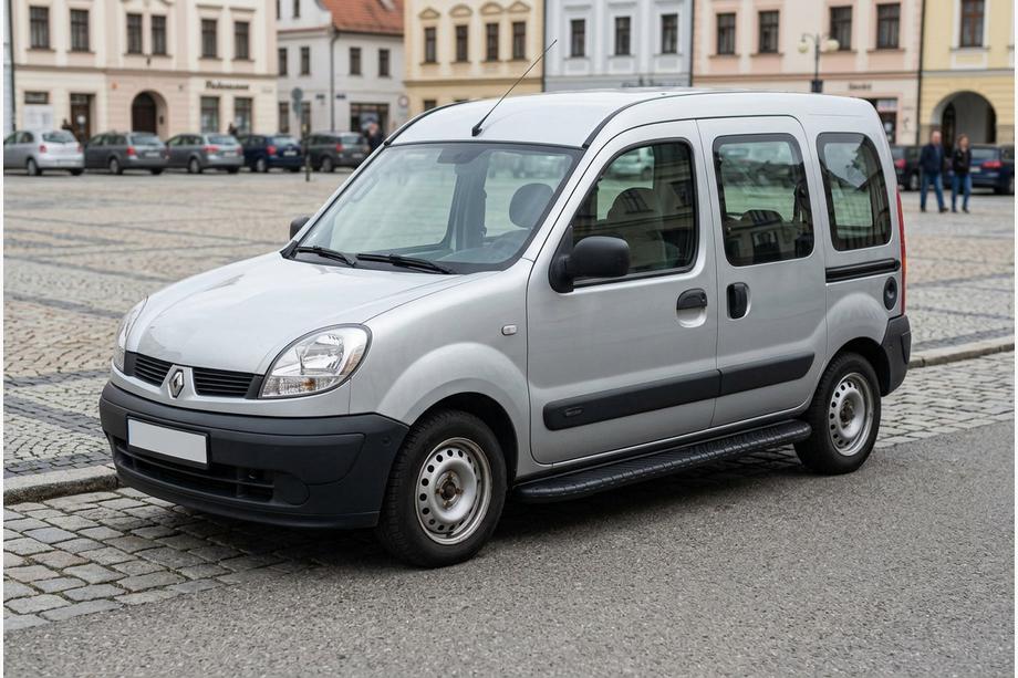 Renault Kangoo 1998-2008 Praguri Laterale Bosphorus Black (2 buc, Aluminiu) Image