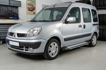 Renault Kangoo 1998-2008 Praguri Laterale Rainbow (2 buc, Aluminiu) foto 1