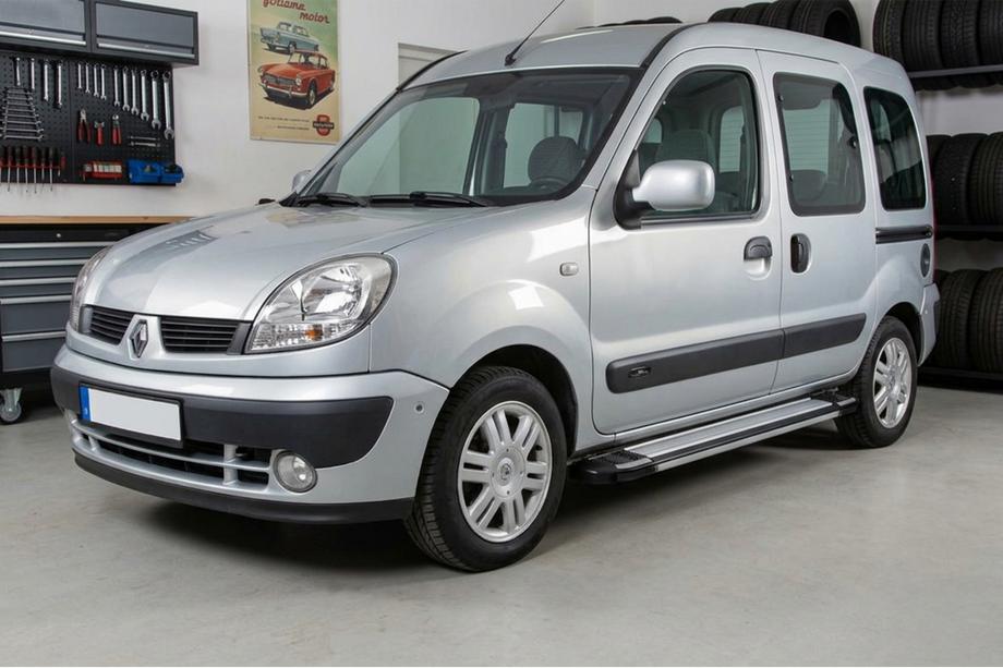 Renault Kangoo 1998-2008 Praguri Laterale Rainbow (2 buc, Aluminiu) Image