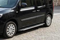 Renault Kangoo 2008–2020 Praguri Laterale Duru (2 buc, Aluminiu) foto 1