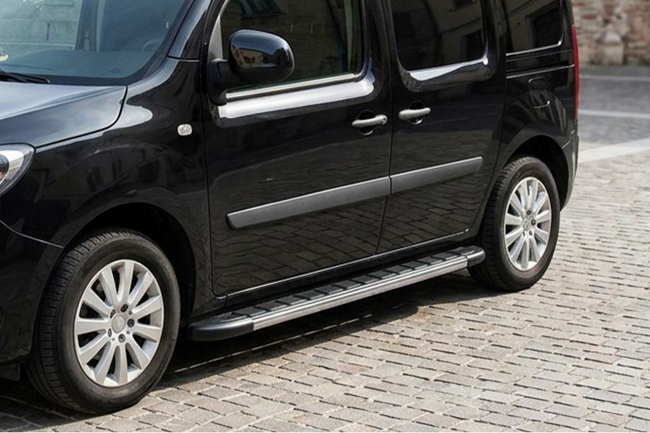 Renault Kangoo 2008–2020 Praguri Laterale Duru (2 buc, Aluminiu) Image