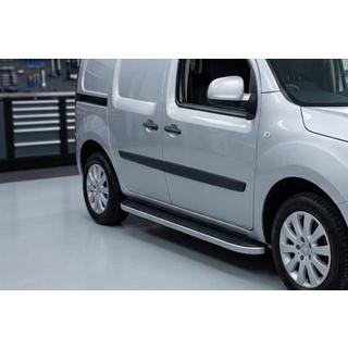 Praguri Laterale Tayga Grey (2 buc, Aluminiu) Renault Kangoo 2008–2020 foto 1