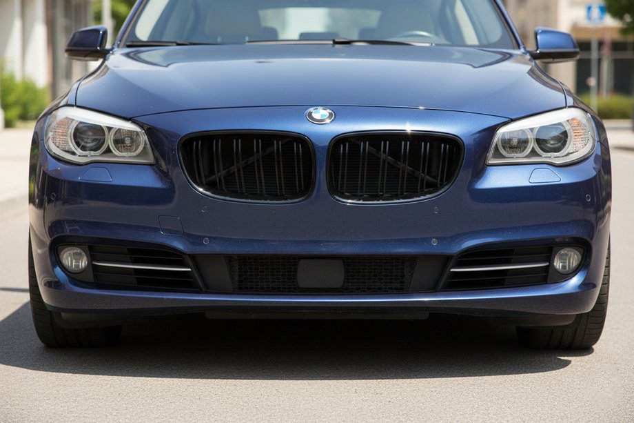 BMW 5 Series F07 2009–2017 Rinichi M-Look (Negru Lucios) Foto 1
