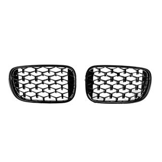 Grile Diamond Black (2016-2019, Negru Lucios) BMW 7 Series G11/G12 2015-2022 foto 2
