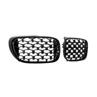 Grile Diamond Black (2016-2019, Negru Lucios) BMW 7 Series G11/G12 2015-2022 foto 4