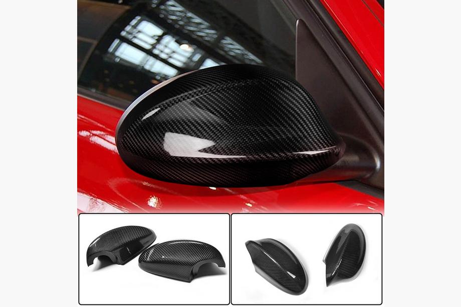 BMW 3 Series E90/E91 2005-2011 Capace Oglinzi (pentru 2006-2010, Carbon) Image