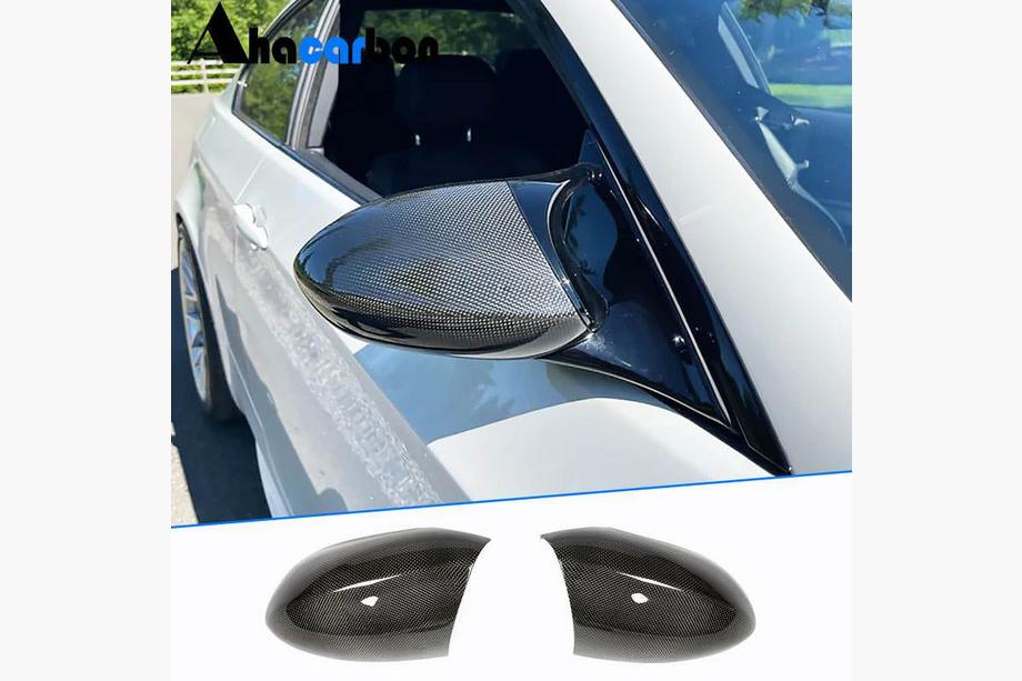 BMW 3 Series E92/E93 2006–2013 Capace Oglinzi V1 (pentru M3, Carbon) Image