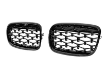 BMW X6 E71 2008–2014 Rinichi Diamond Black (Negru Lucios) foto 3