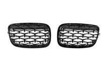 BMW X6 E71 2008–2014 Rinichi Diamond Black (Negru Lucios) foto 5