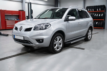 Renault Koleos 2008-2016 Praguri Laterale Duru (2 buc, Aluminiu) foto 1