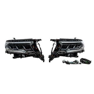 Faruri Fata Lexus-Design-3-LED V2 (2017+, Set 2 buc) Toyota Land Cruiser Prado 150 2009-2023 foto 1