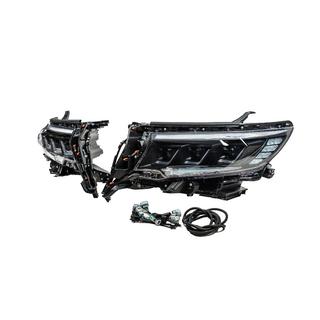 Faruri Fata Lexus-Design-3-LED V2 (2017+, Set 2 buc) Toyota Land Cruiser Prado 150 2009-2023 foto 2