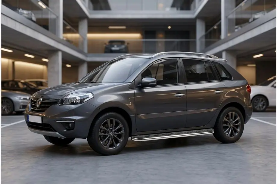 Renault Koleos 2008-2016 Praguri Laterale Maydos V1 (2 buc, Aluminiu si Otel Inoxidabil) Image