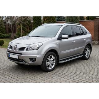 Praguri Laterale Tayga Grey (2 buc, Aluminiu) Renault Koleos 2008-2016 foto 1