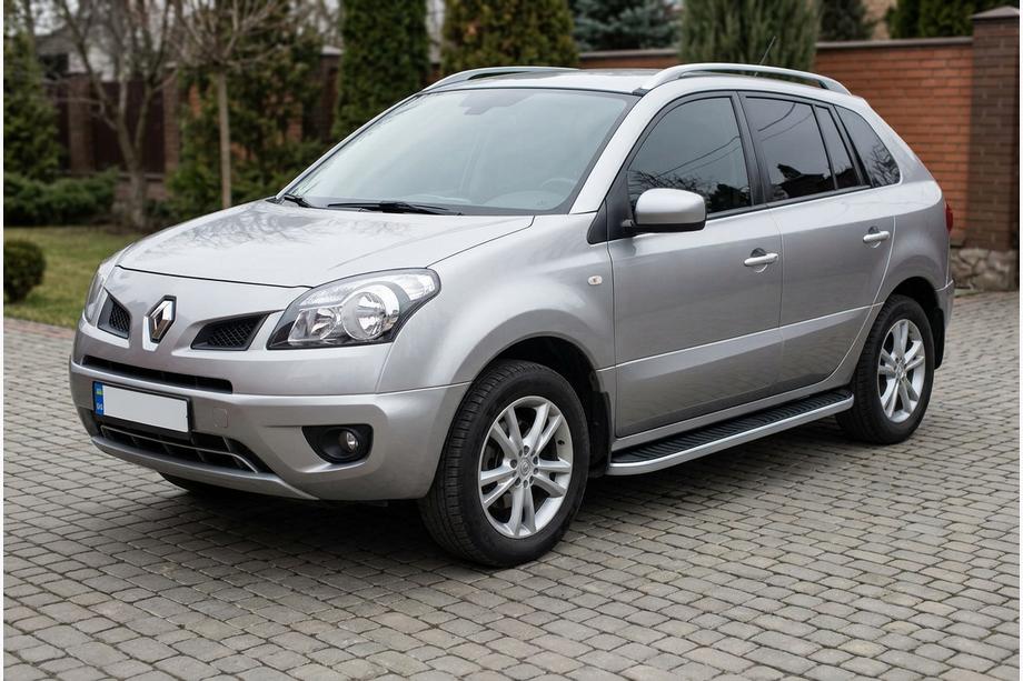 Renault Koleos 2008-2016 Praguri Laterale Tayga Grey (2 buc, Aluminiu) Image