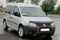 Volkswagen Caddy 2004-2010 Bull Bar WT004 Negru (Otel Inoxidabil) foto 3