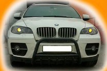 BMW X6 E71 2008–2014 Bullbar WT003 Negru Inox foto 4