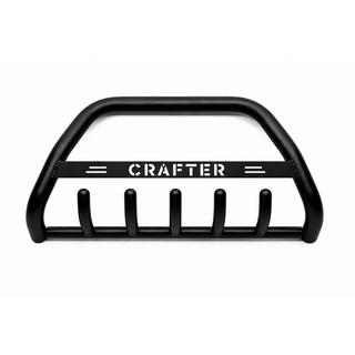 Bull Bar WT004 Negru (Otel Inoxidabil) Volkswagen Crafter 2006-2016