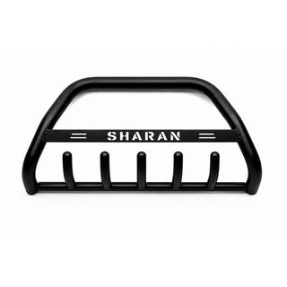 Bull Bar WT004 Negru (Otel Inoxidabil) Volkswagen Sharan 1995-2010 foto 4