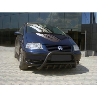 Bullbar WT003 Negru Inox Volkswagen Sharan 2010-2023 foto 1