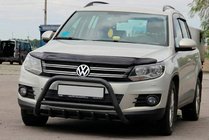 Volkswagen Tiguan 2007-2016 Bullbar WT003 Negru Inox foto 2