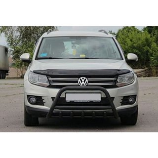 Bullbar WT003 Negru Inox Volkswagen Tiguan 2007-2016 foto 4