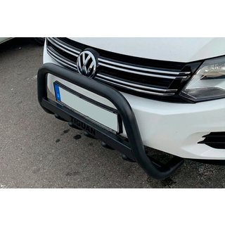 Bull Bar WT004 Negru (Otel Inoxidabil) Volkswagen Tiguan 2007-2016 foto 2