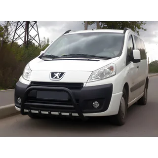 Bullbar WT003 Negru Inox foto 1