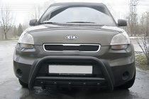 Kia Soul I 2008-2013 Bullbar WT003 Negru Inox foto 1