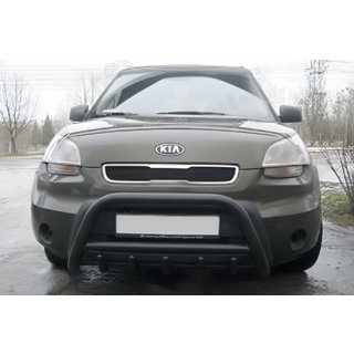 Bullbar WT003 Negru Inox foto 1