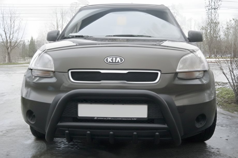 Kia Soul I 2008-2013 Bullbar WT003 Negru Inox Image