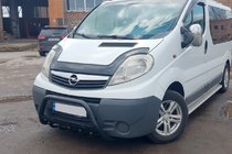 Opel Vivaro 2001–2015 Bull Bar WT004 Negru (Otel Inoxidabil) foto 3