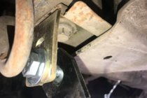 Renault Trafic 2001–2015 Bull Bar WT004 Negru (Otel Inoxidabil) foto 7