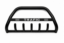 Renault Trafic 2001–2015 Bull Bar WT004 Negru (Otel Inoxidabil) foto 3