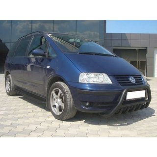 Bullbar WT003 Negru Inox Ford Galaxy 1995-2006 foto 3