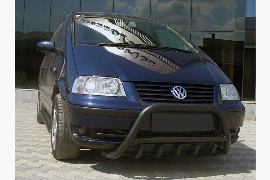 Ford Galaxy 1995-2006 Bullbar WT003 Negru Inox Image