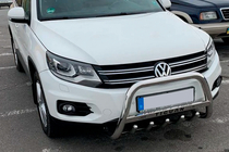 Volkswagen Tiguan 2007-2016 Bullbar WT004 Otel Inoxidabil foto 3