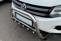 Volkswagen Tiguan 2007-2016 Bullbar WT004 Otel Inoxidabil foto 1