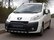 Citroen Jumpy 2007–2017 Bullbar WT003 Negru Inox foto 1