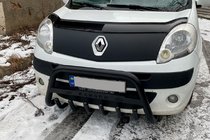 Renault Kangoo 2008–2020 Bull Bar WT004 Negru (Otel Inoxidabil) foto 2