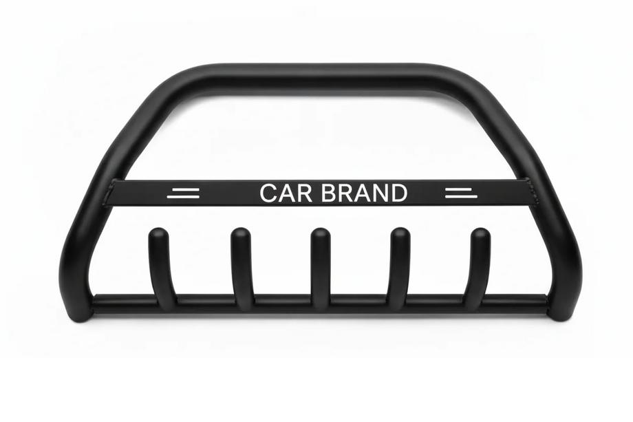 Volkswagen Touran 2010-2015 Bull Bar WT004 Negru (Otel Inoxidabil) Foto 2