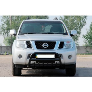 Bullbar WT008 Negru (Otel Inoxidabil) foto 2