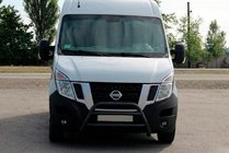 Opel Movano 2010-2021 Bullbar WT018 Negru (Otel Inoxidabil) foto 3