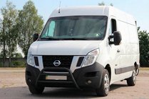 Opel Movano 2010-2021 Bullbar WT018 Negru (Otel Inoxidabil) foto 2